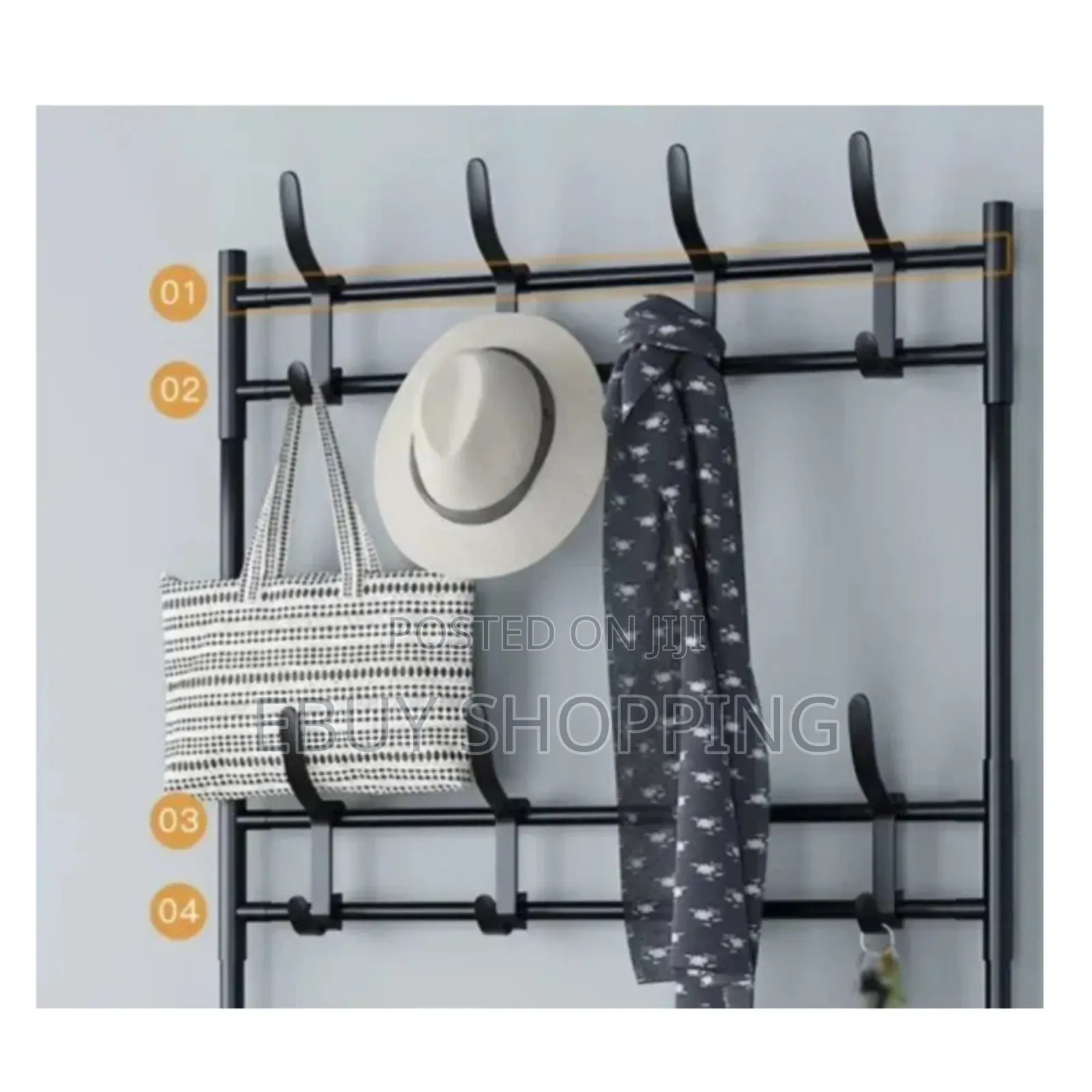 Maximize Your Space: 3-in-1 Multi-Functional Garment Rack