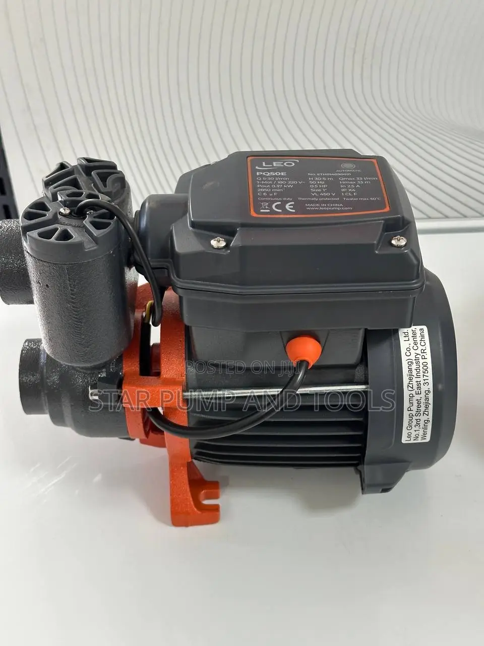 Leo Automatic Water Silent Pump 0.5 Hp (Pq50e)