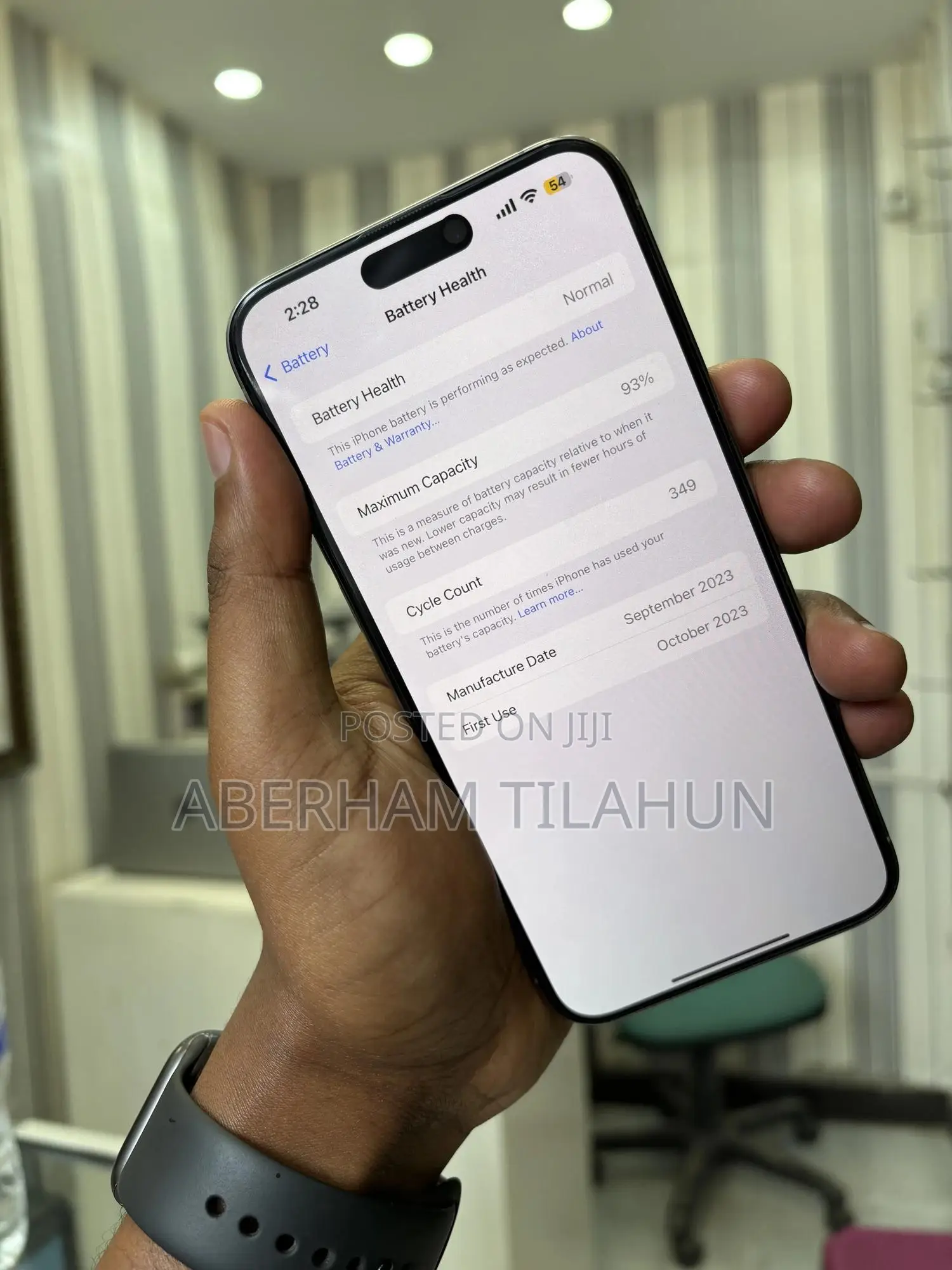 Apple iPhone 15 Pro Max 256 GB Silver