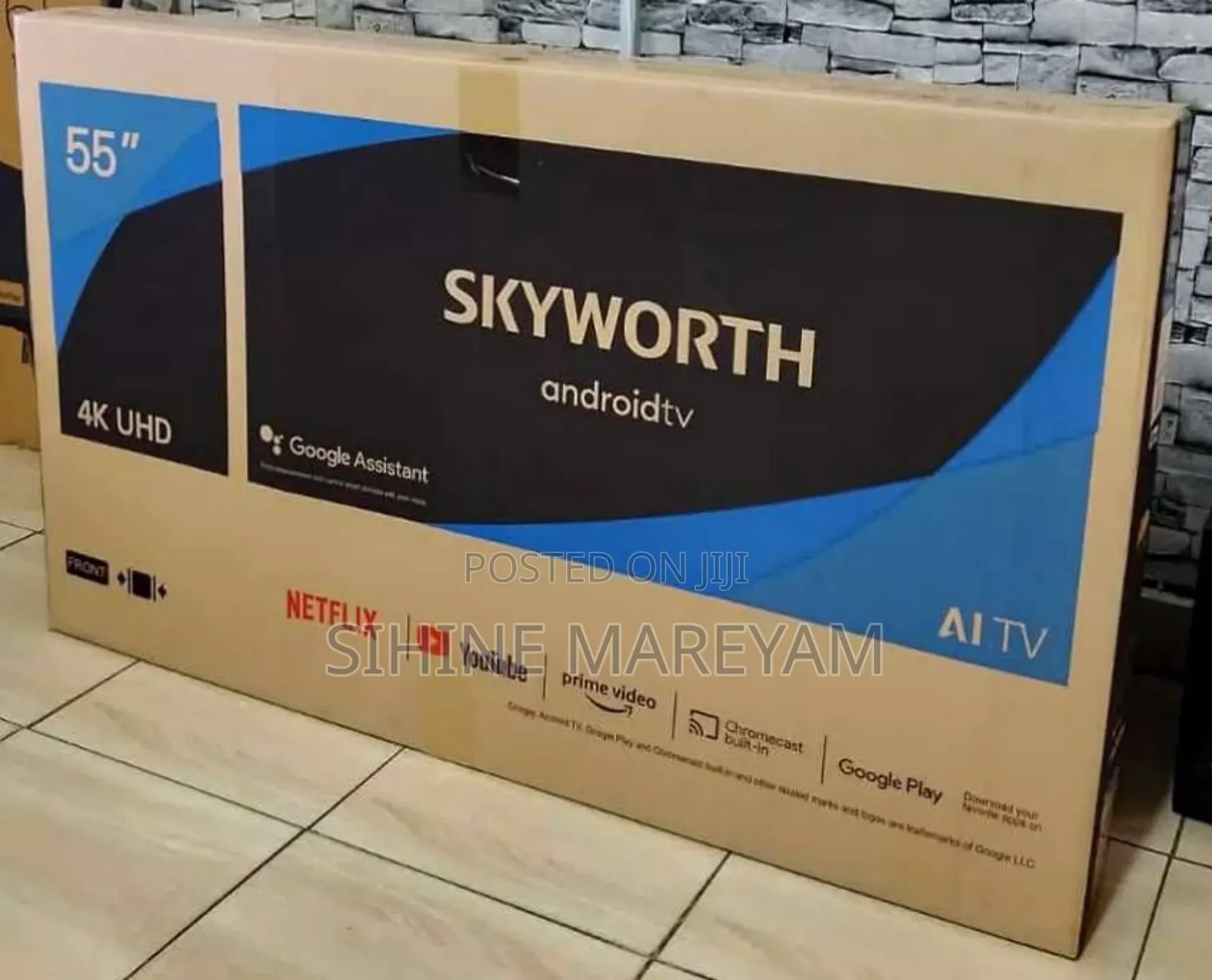 Skyworth Tv
Screen Size - 55
Display Resolution