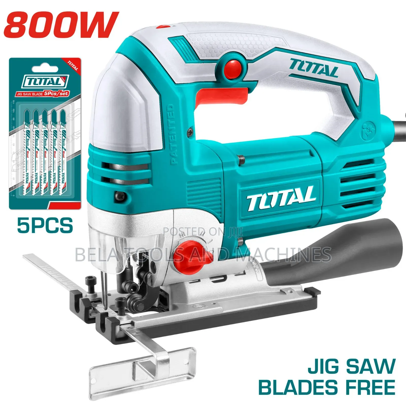Total Jigsaw 800w 6 Speed