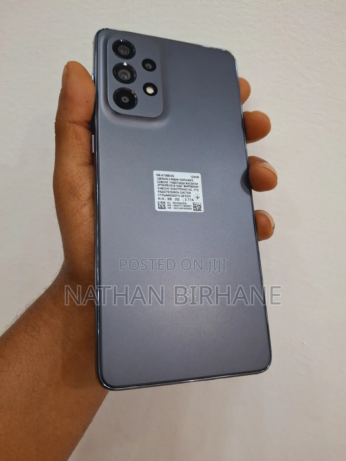 New Samsung Galaxy A73 5G 128 GB Gray