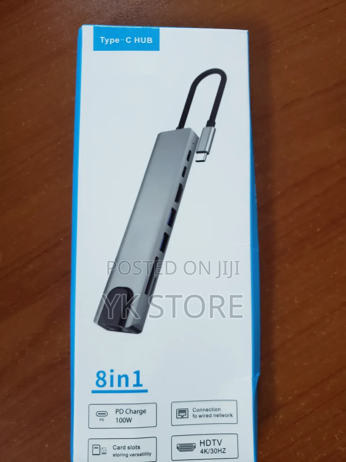 8 in 1 Converter Type C Hub