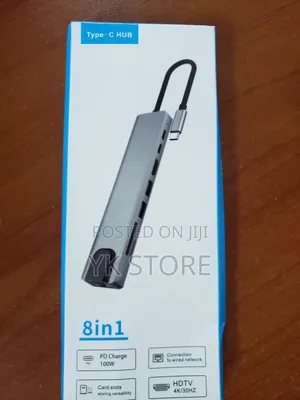 8 in 1 Converter Type C Hub