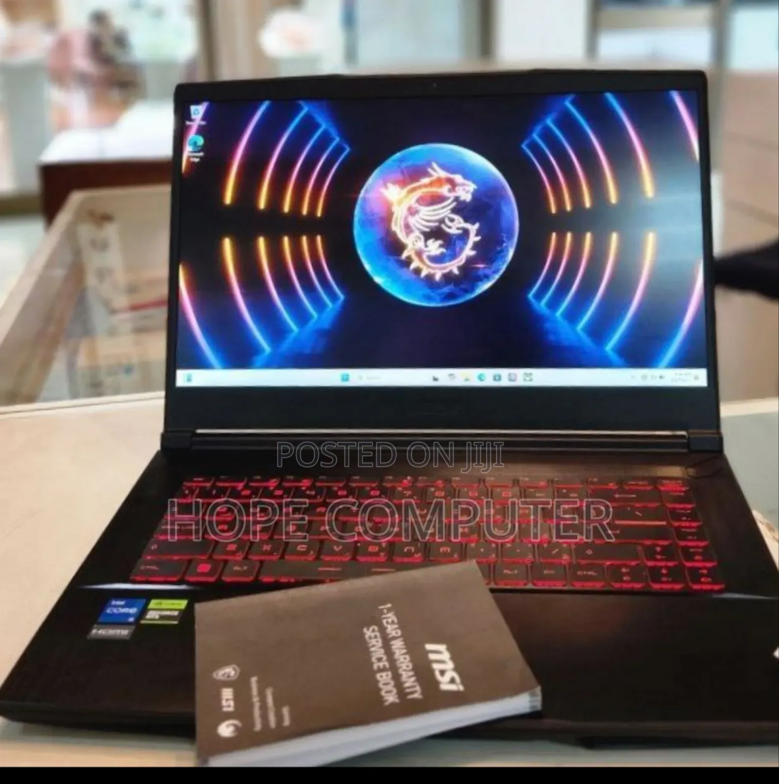 New Laptop MSI GF63 32GB Intel Core i5 SSD 512GB