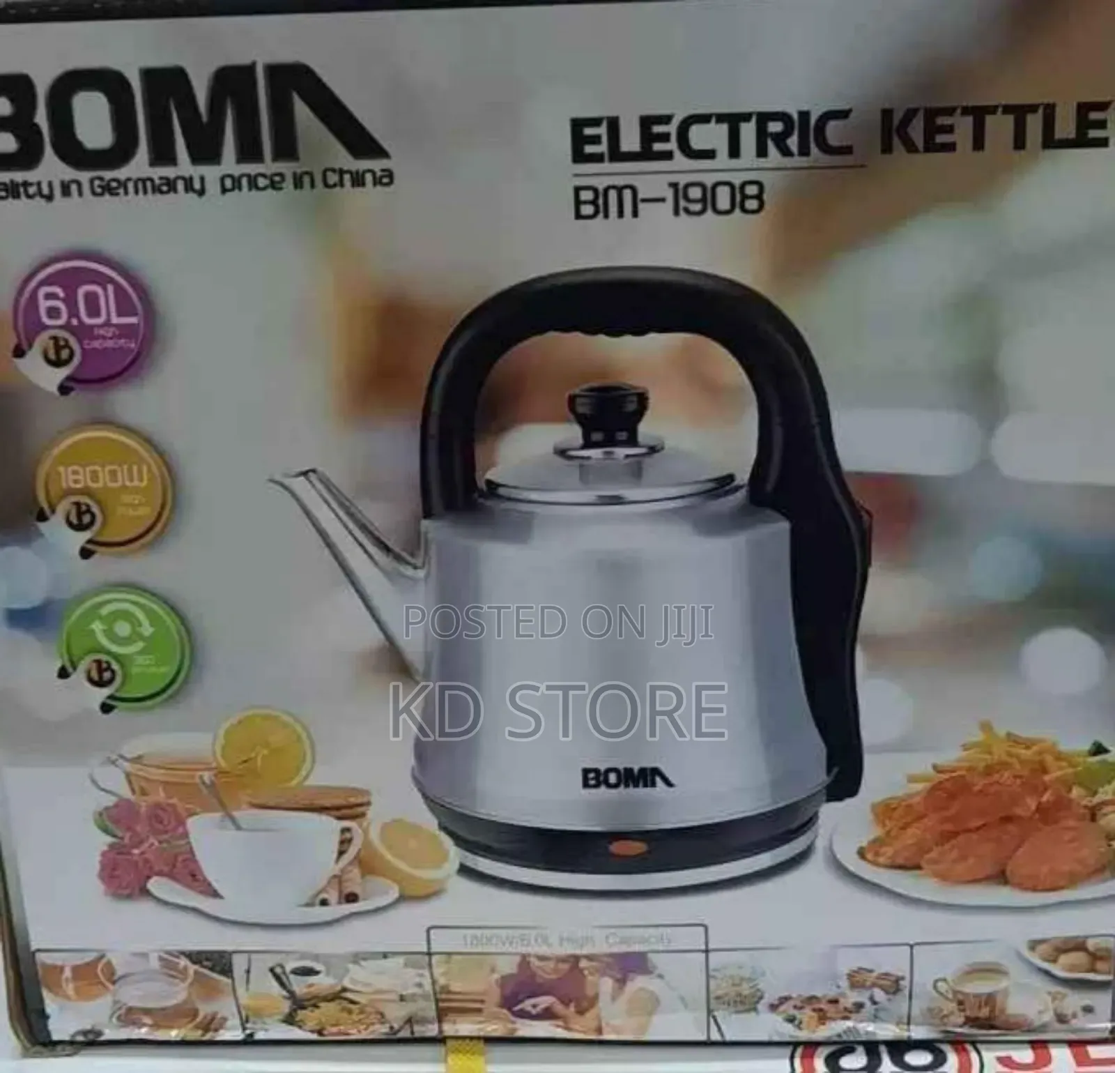 Boma Electric Kettle 6 Liter