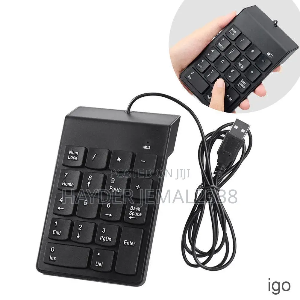 Usb Numeric Keypad, Numeric Keyboard