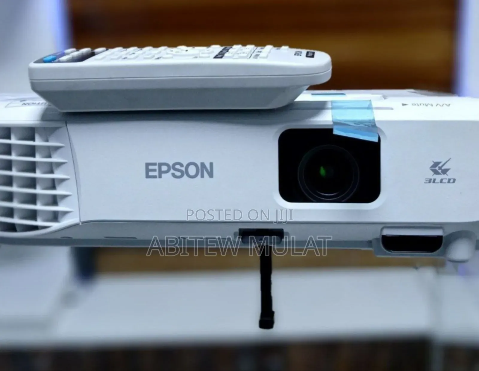 Brand New Epson Projector Has Remote Model Name: Eb-s05