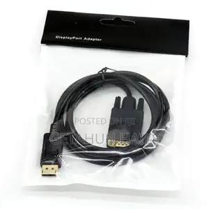 Dp to Vga (Display Port Male to Vga Male)