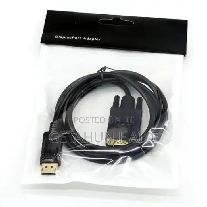 Dp to Vga (Display Port Male to Vga Male)