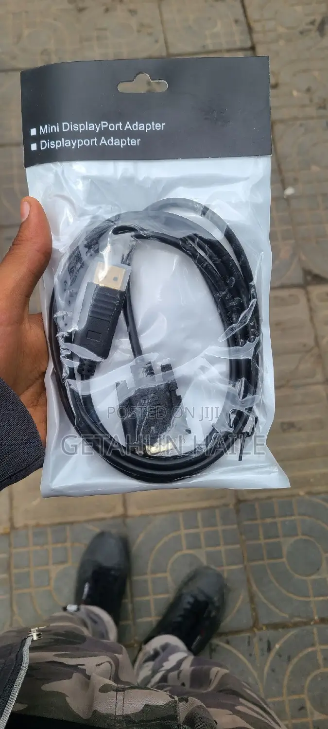 Dp to Vga (Display Port Male to Vga Male)