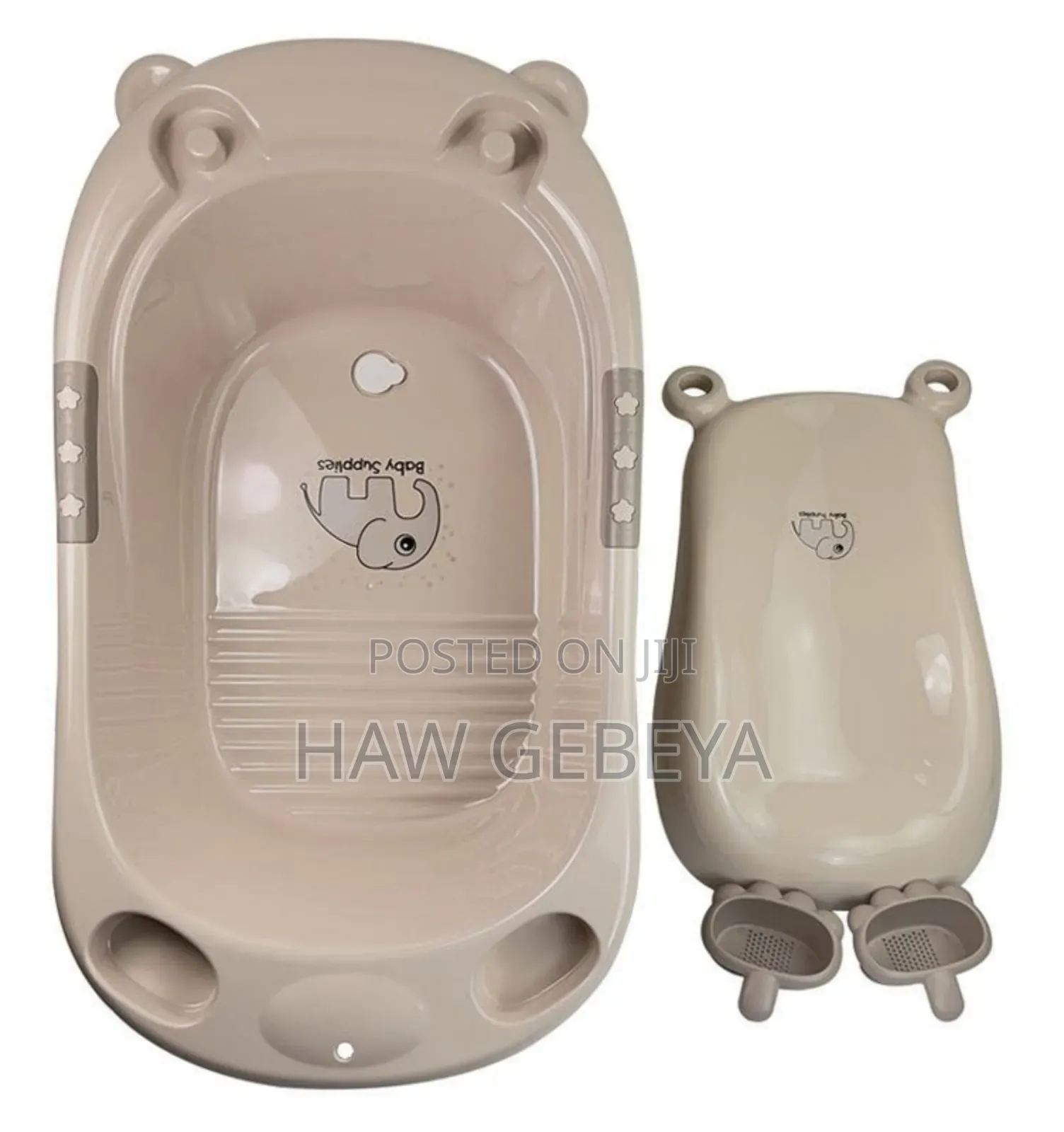 Baby Bathtub With Built-in Baby Seat