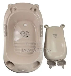 Baby Bathtub With Built-in Baby Seat