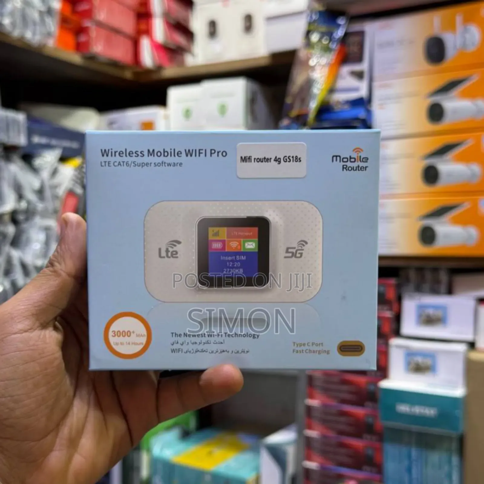 Huawei 4g Portable Fast Router Safaricom እና Ethiotelecom