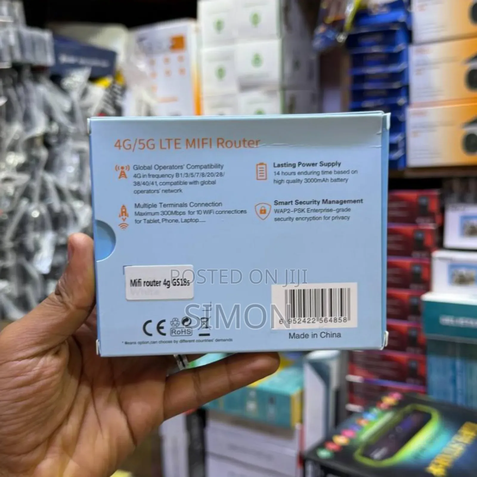 Huawei 4g Portable Fast Router Safaricom እና Ethiotelecom