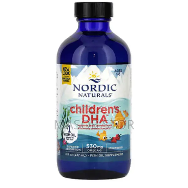 Nordic Children’S Dha Fish Oil / ኖርዲክ የአሳ ዘይት