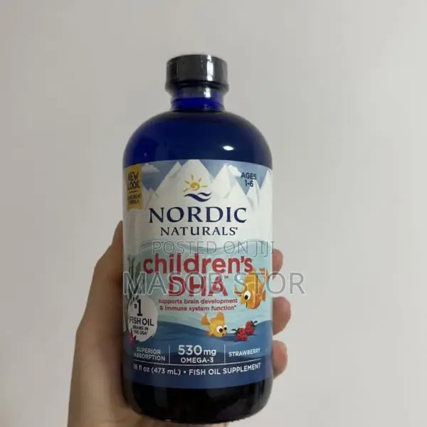 Nordic Children’S Dha Fish Oil / ኖርዲክ የአሳ ዘይት