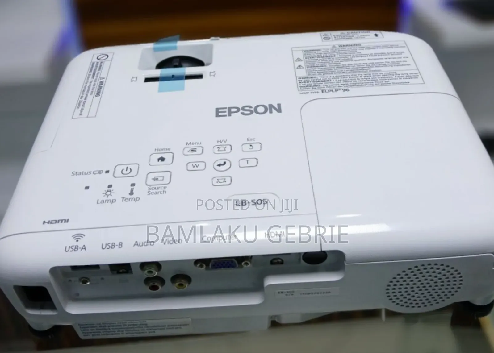 Epson Projector With Bag Remote Model Nam