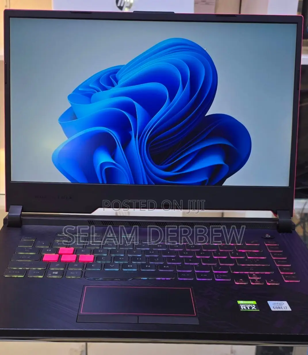 New Laptop Asus ROG Strix G15 16GB Intel Core I7 SSD 512GB