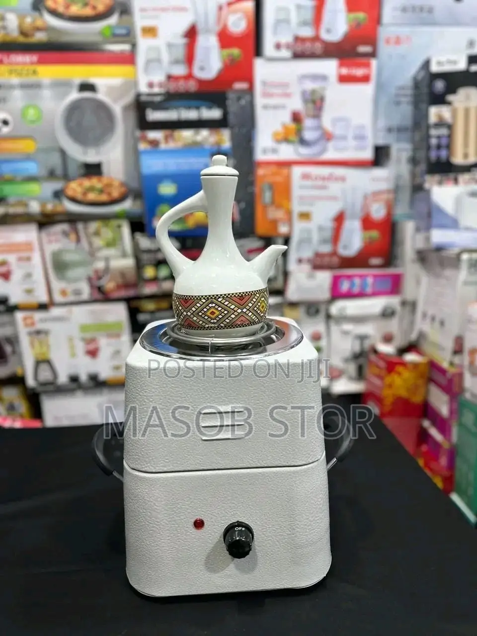 Electric Hot Plate / በኤሌክትሪክ የሚሰራ ማንደጃ