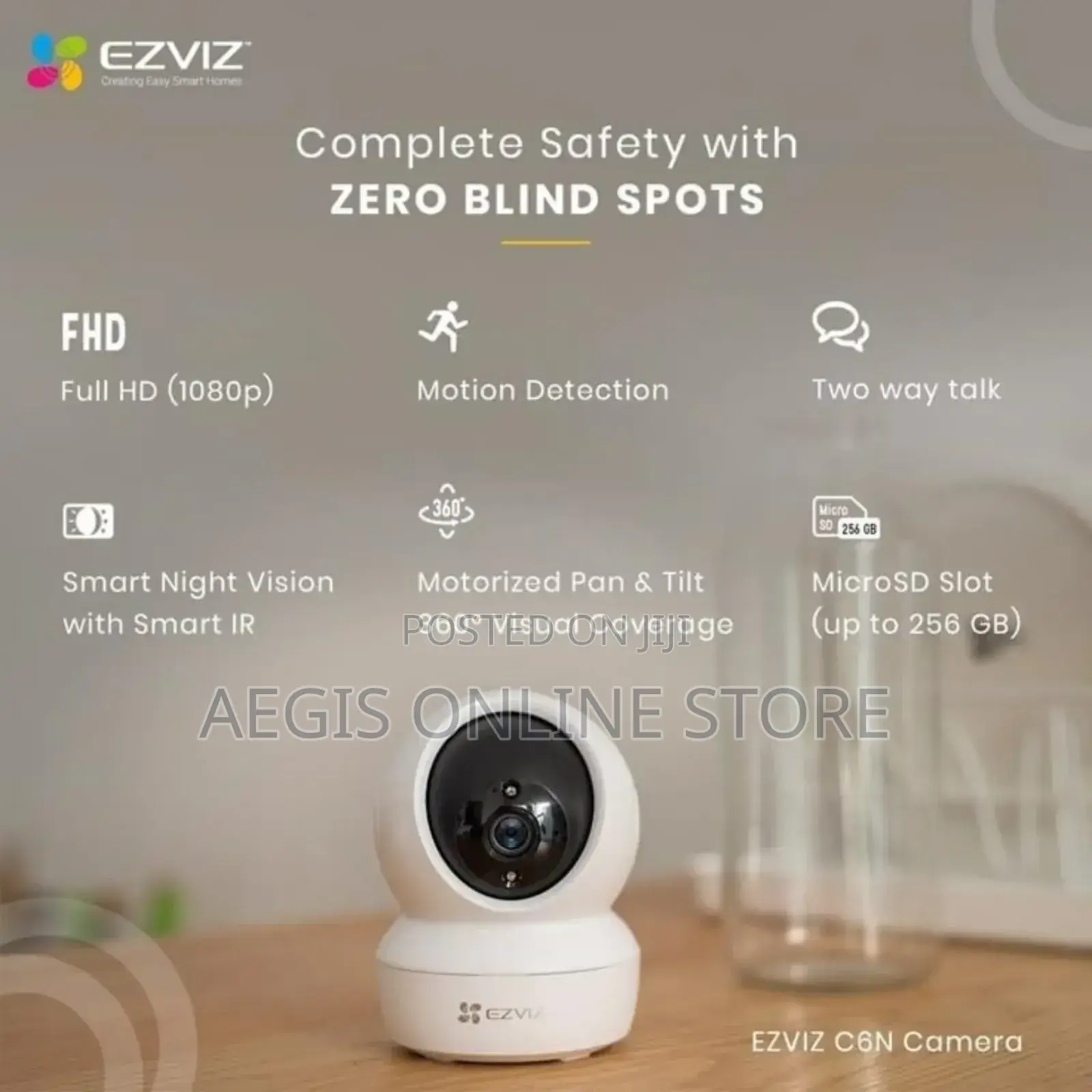 Ty1 Pro Security Camera
(Including Installation)
