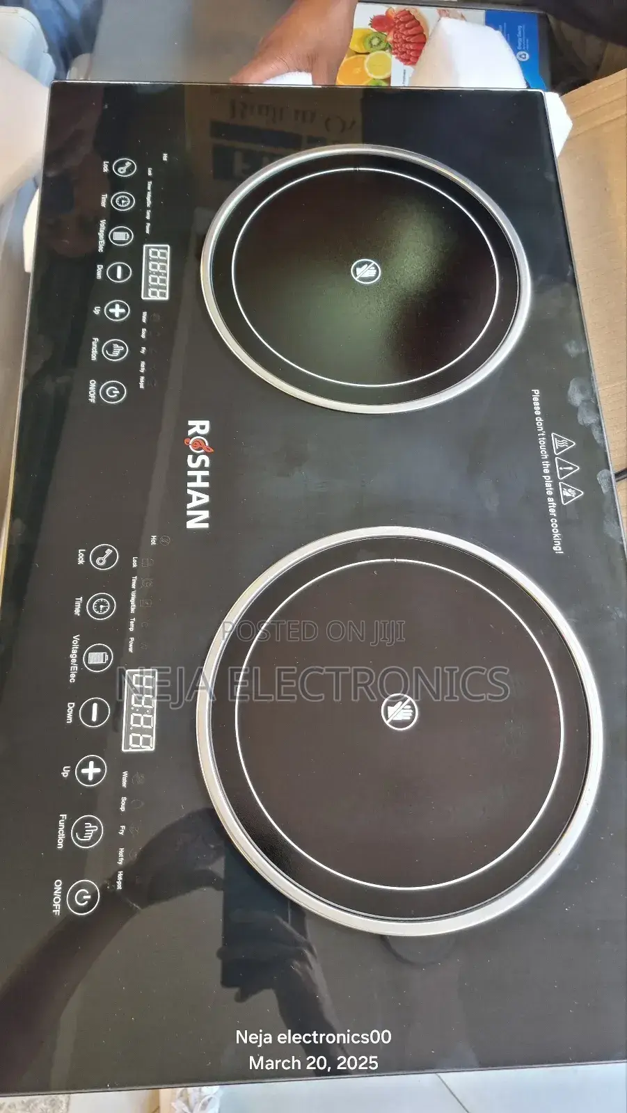 Roshan Stove Cookers 2-Electric Ceramic Stoves Deliver