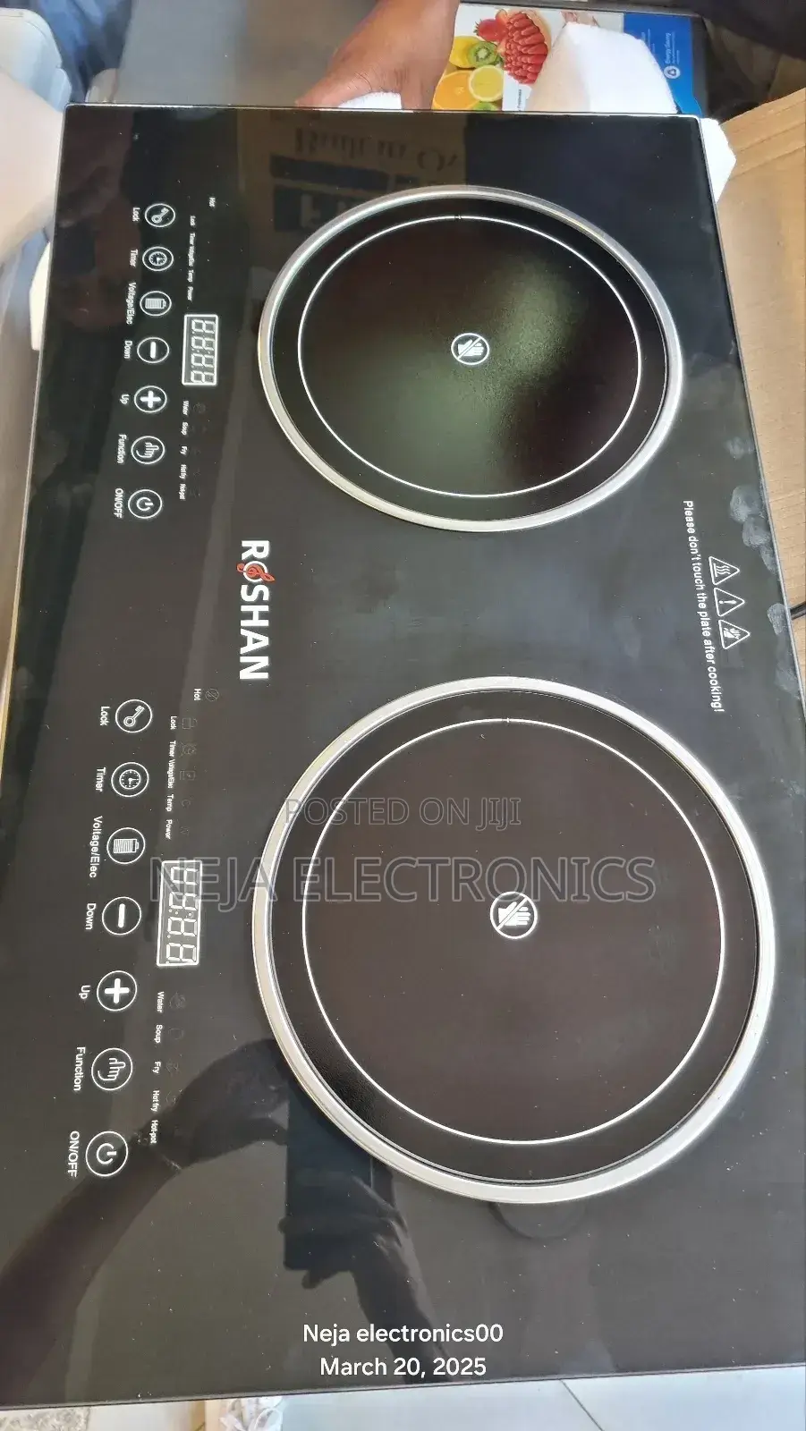 Roshan Stove Cookers 2-Electric Ceramic Stoves Deliver