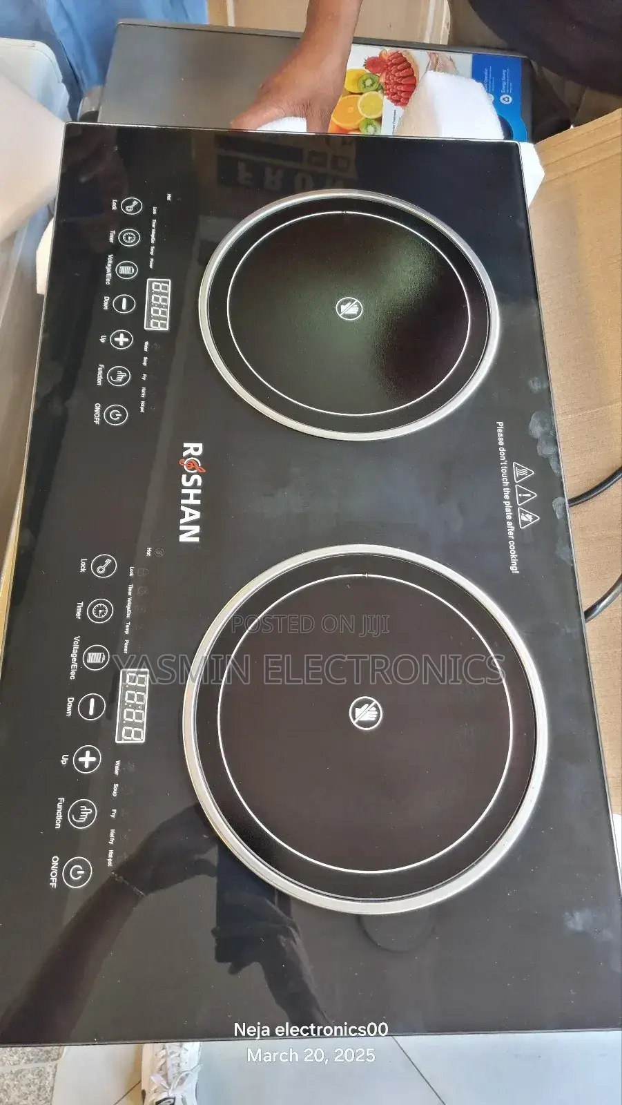 Electric Cooker Roshan Ceramic Stove Delivery