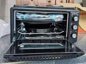 Kumtel Electric Oven With Double Hot Plates – 13,999 Etb