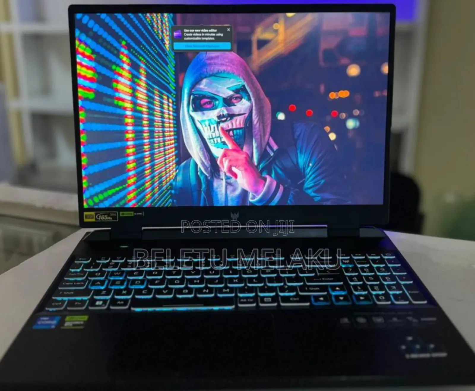 New Laptop Acer Predator Helios 300 16GB Intel Core I5 SSD 512GB