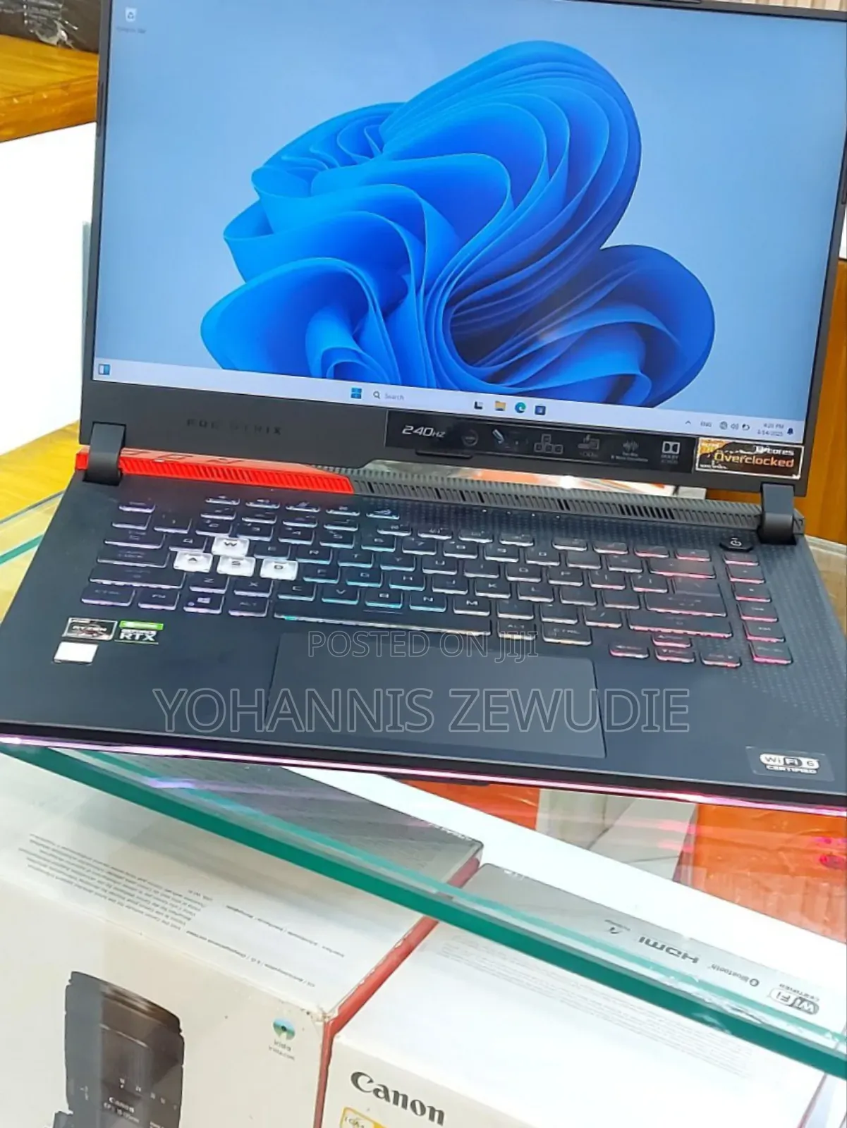 New Laptop Asus ROG Strix G15 16GB AMD Ryzen 9 SSD 1T