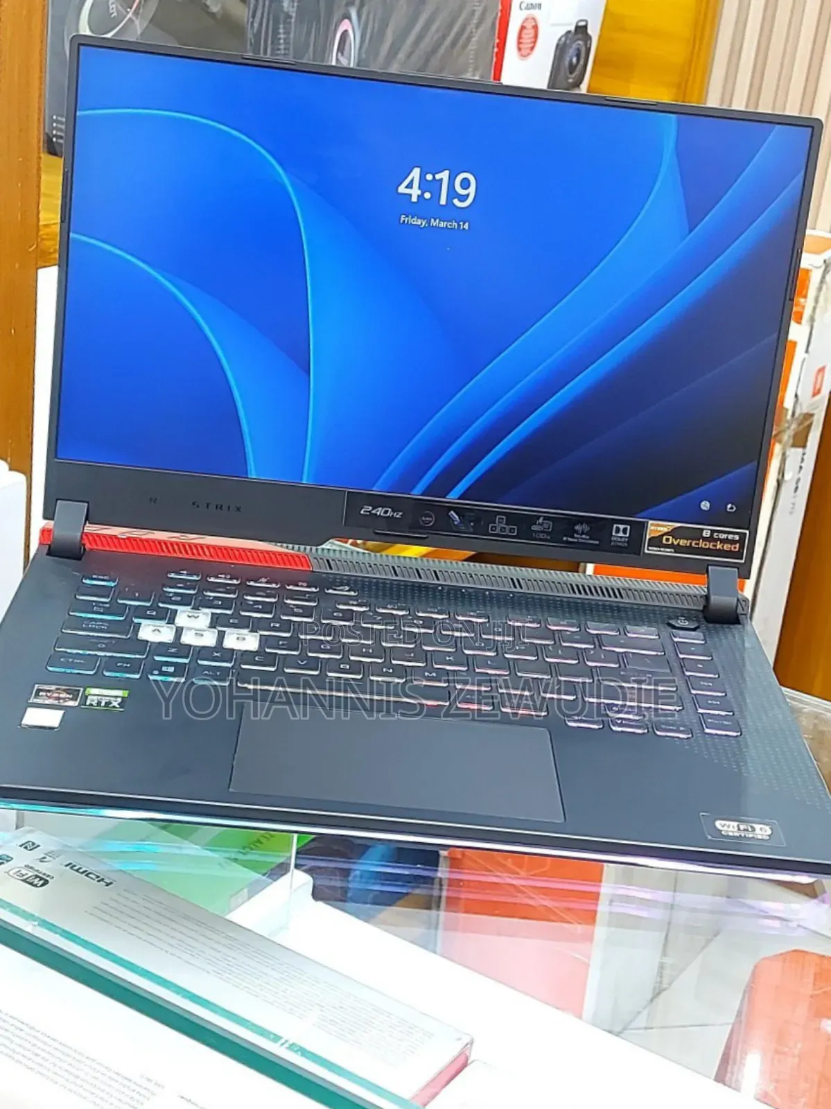 New Laptop Asus ROG Strix G15 16GB AMD Ryzen 9 SSD 1T