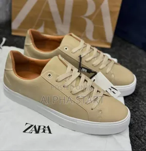 Photo - Zara Brown Flat High Master Quality Shoes For Man's