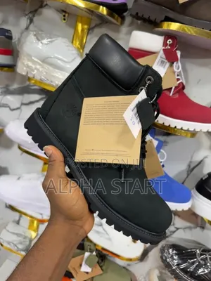 Photo - Timberland Black High Master Quality Boots for Man's