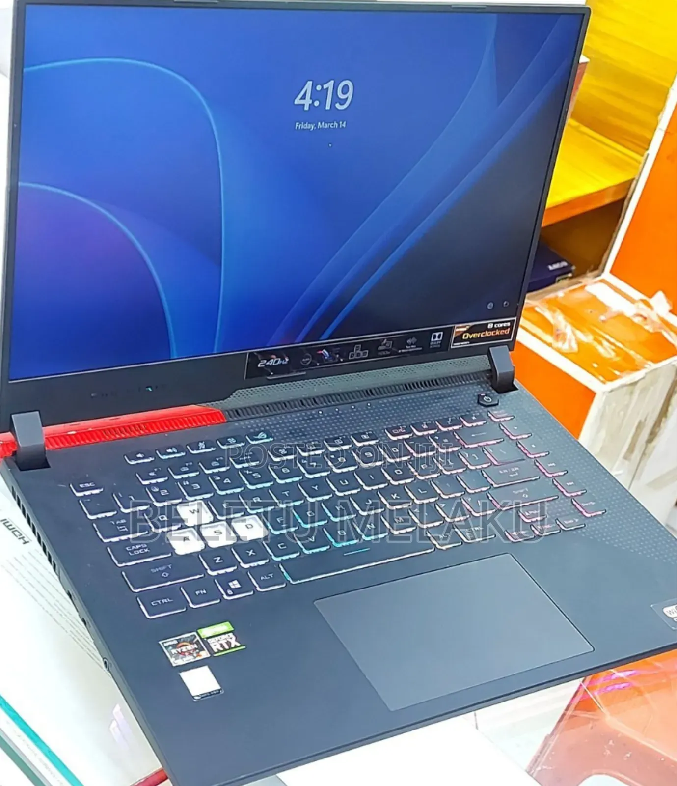 New Laptop Asus ROG Strix G15 16GB AMD Ryzen 9 SSD 1T