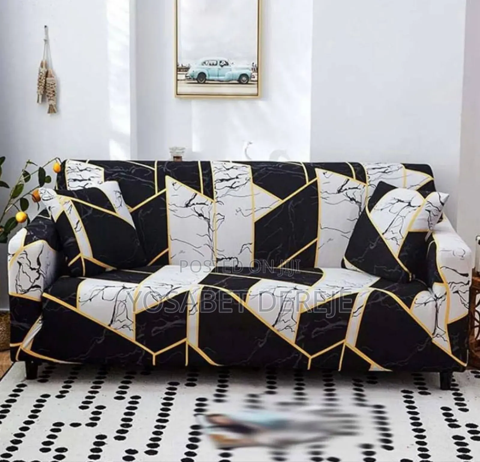 ቆንጆ Sofa Cover