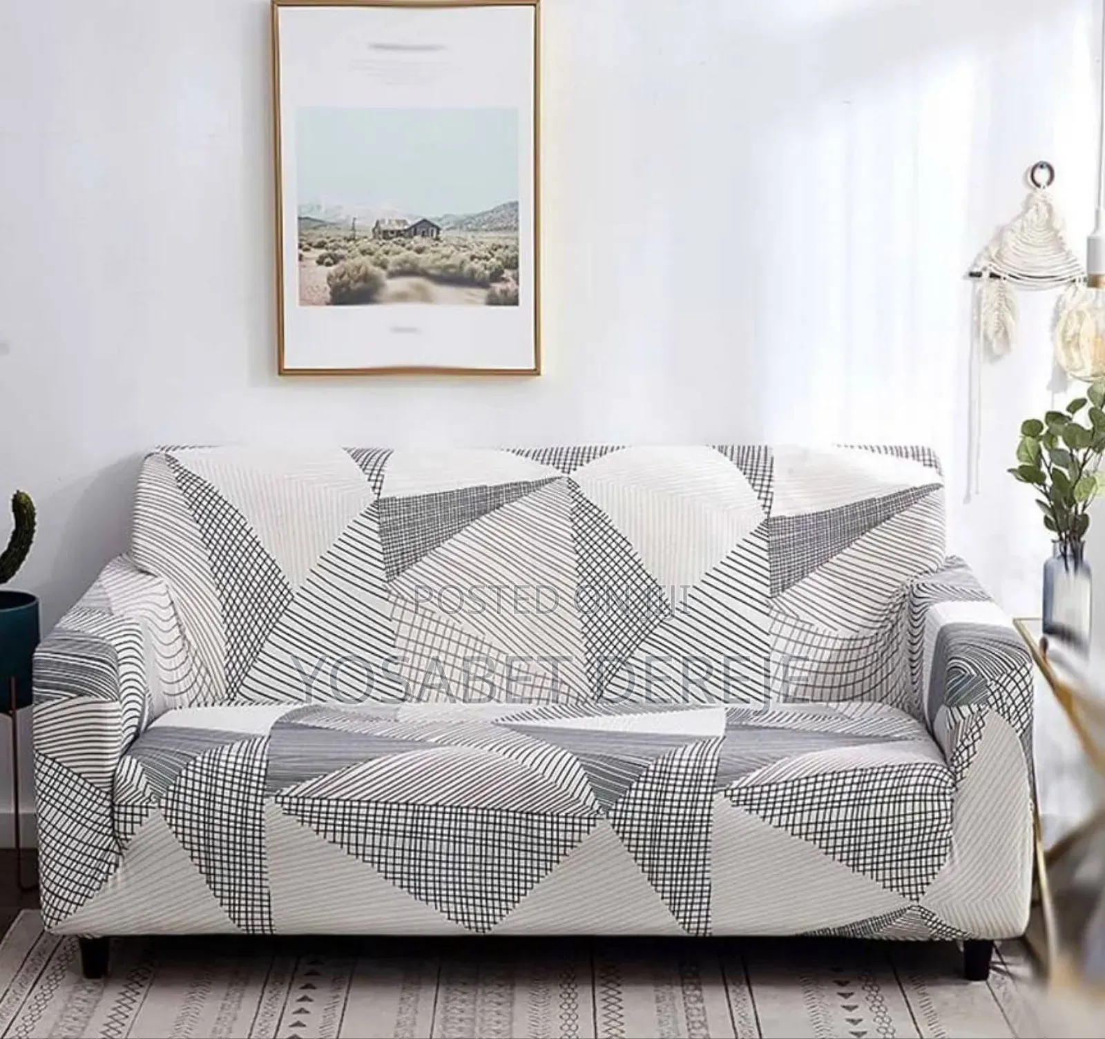 ቆንጆ Sofa Cover