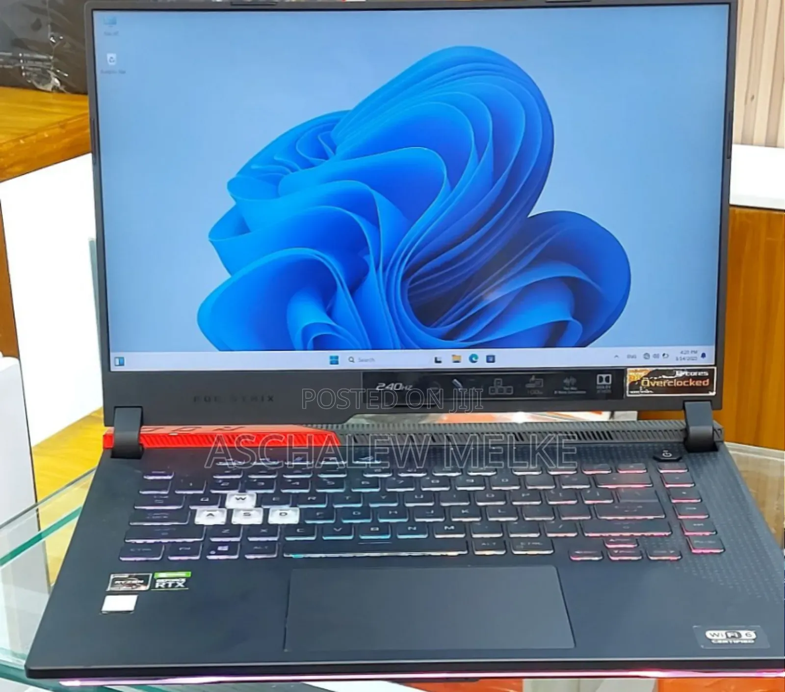 New Laptop Asus ROG Zephyrus G15 16GB AMD Ryzen 9 SSD 1T