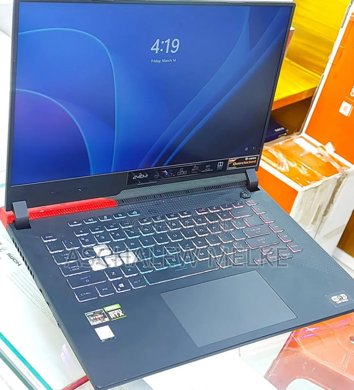 New Laptop Asus ROG Zephyrus G15 16GB AMD Ryzen 9 SSD 1T