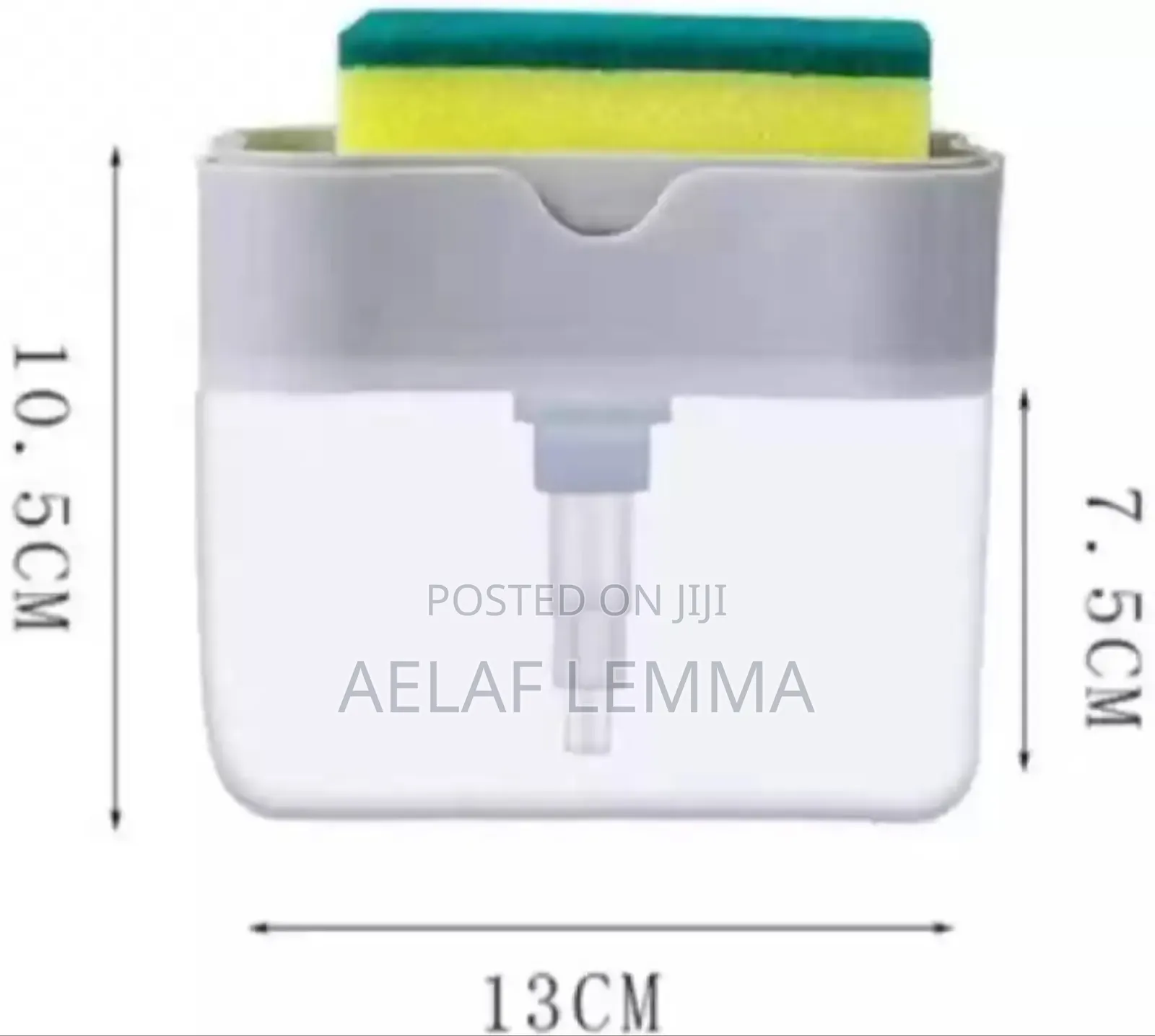 Soap Pump Dispenser With Sponge