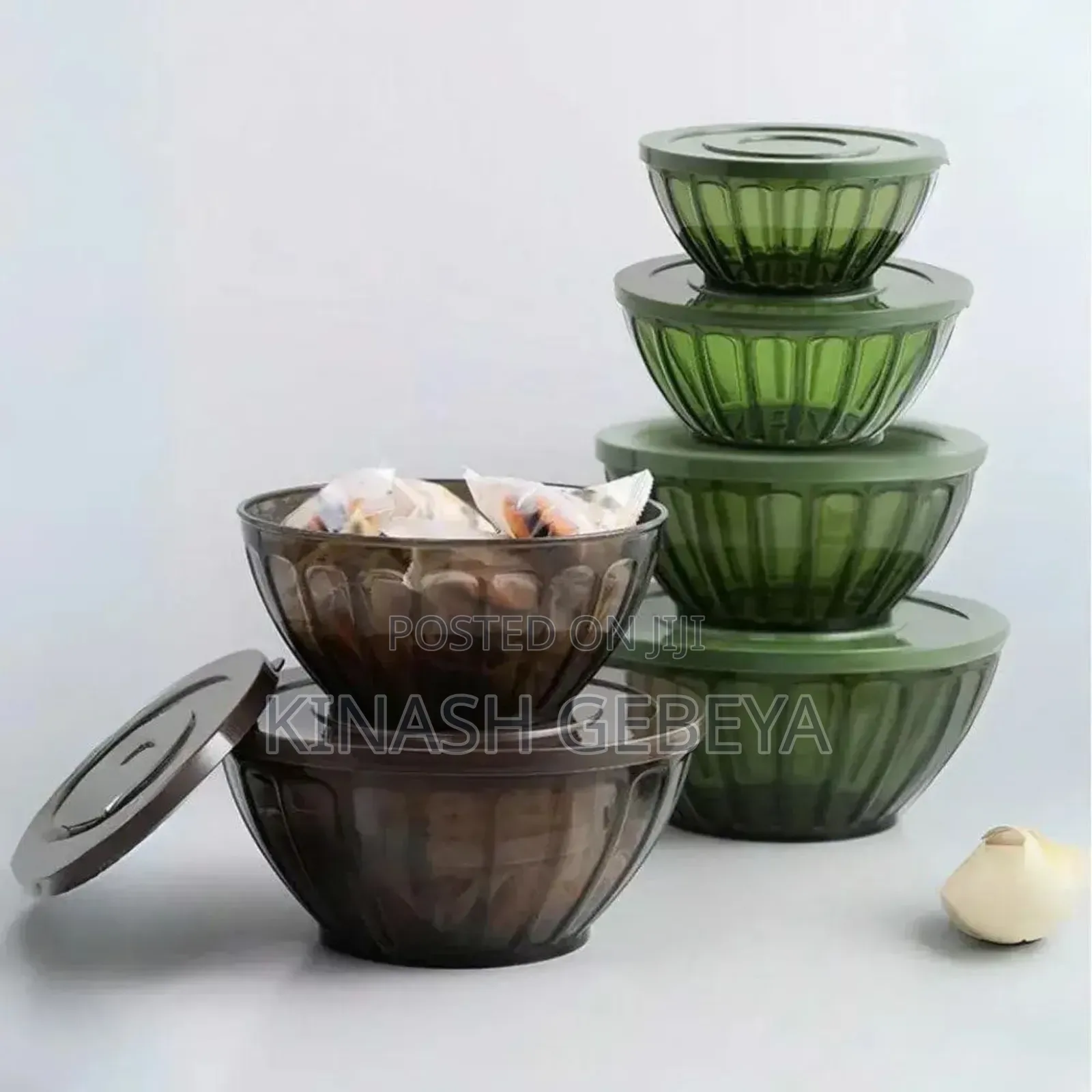 4pcs Storage Bowl (የምግብ ማስቀመጫ ሳህን)