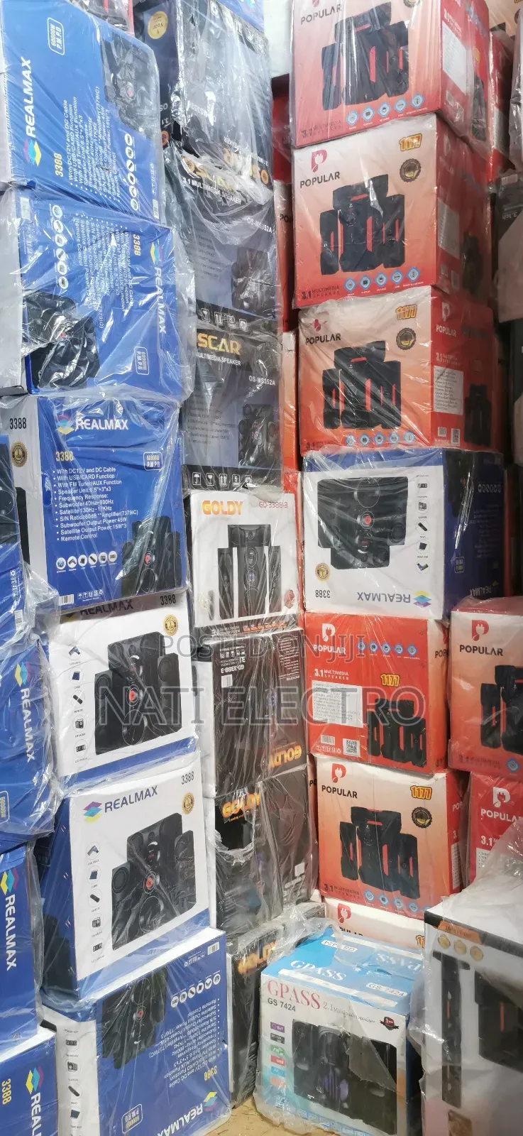 Speakers 3.1 and 2.1