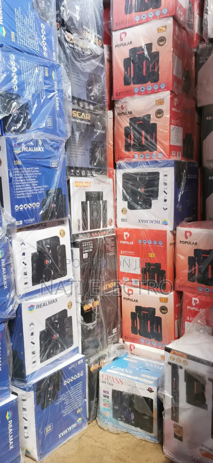 Speakers 3.1 and 2.1