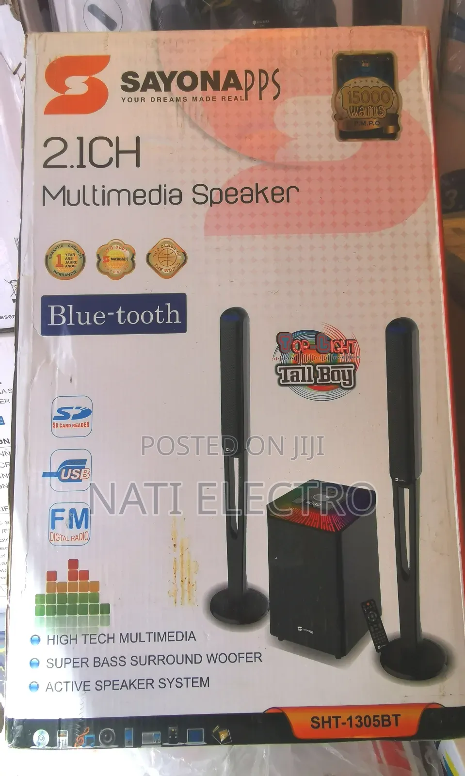 Sayona Tall Boy Speakers