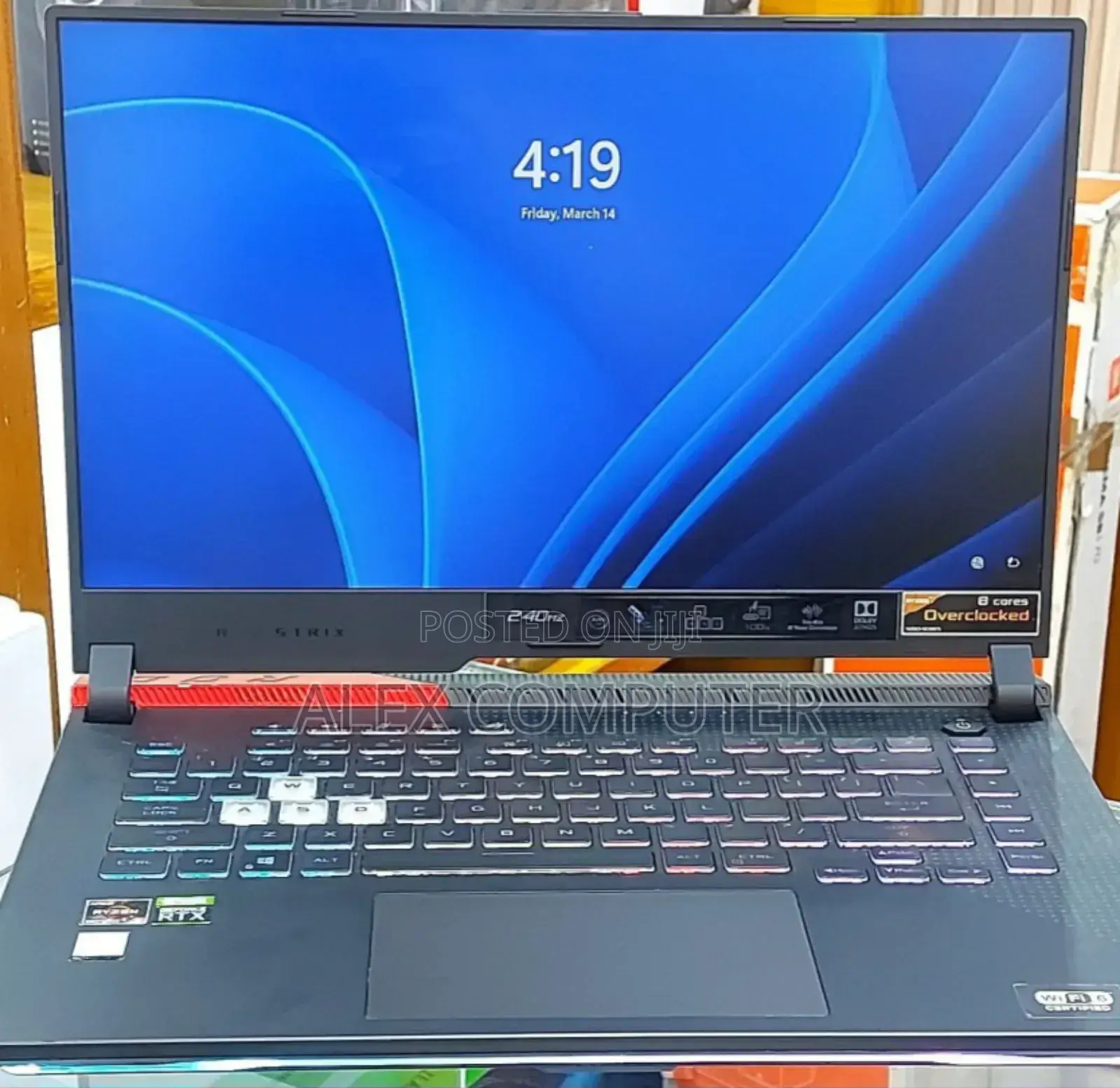 New Laptop Asus ROG Strix G15 16GB AMD Ryzen 9 SSD 1T