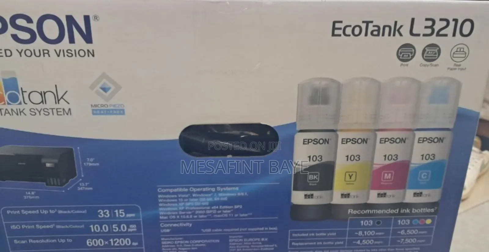 Epson Ecotank L3210