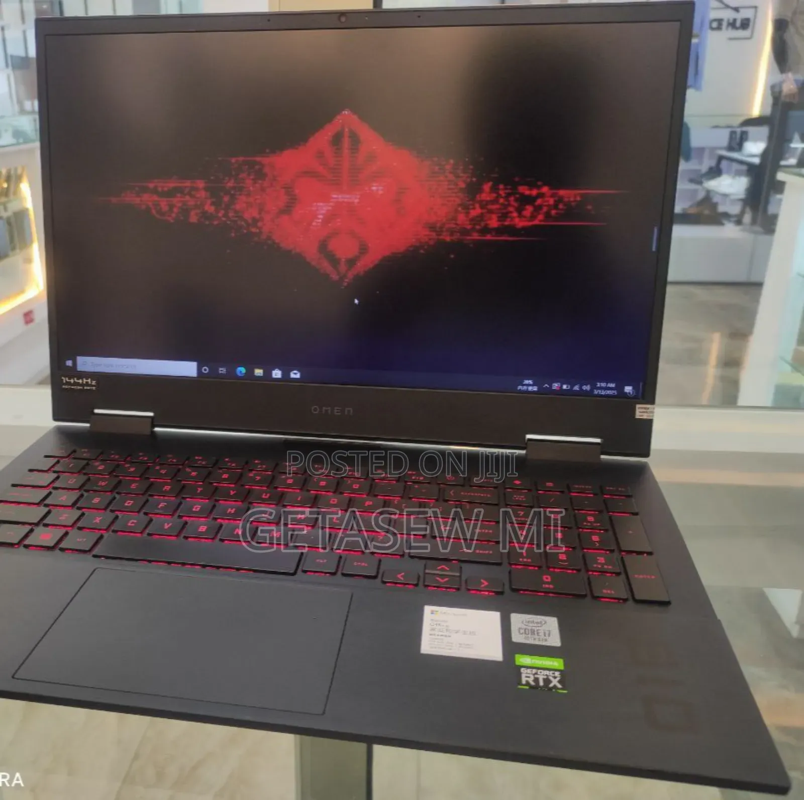 New Laptop HP Omen 15 16GB Intel Core I7 SSD 512GB