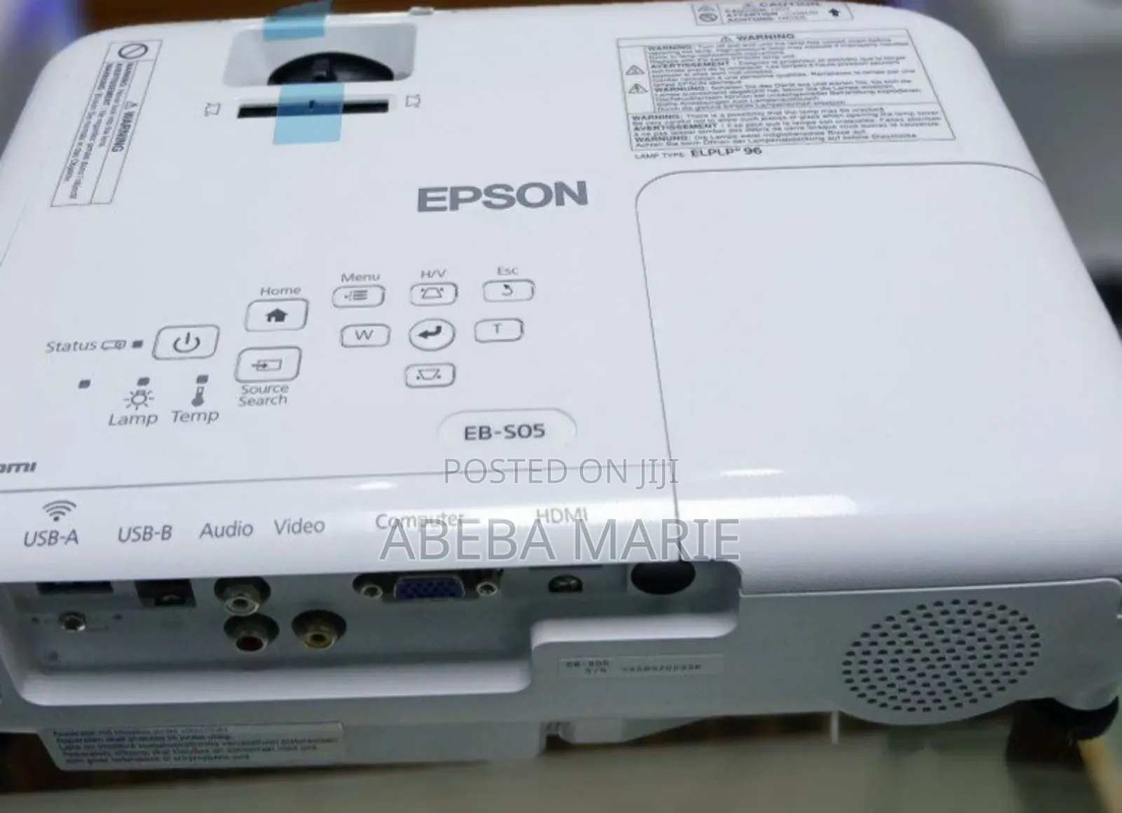 Epson Projector With Bag Remote Model