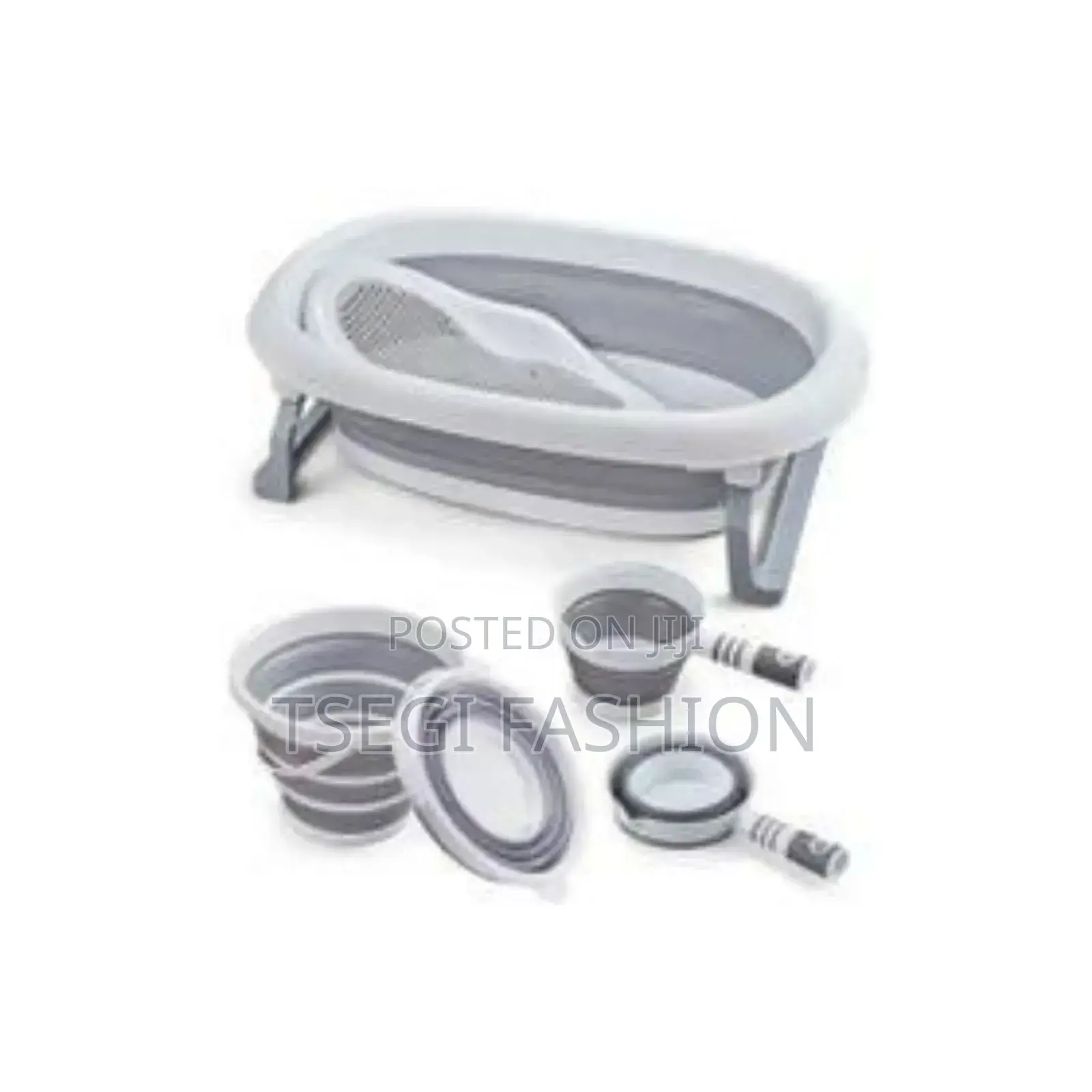 4 in 1 Foldable Baby Bather/የልጆች ማጠቢያ