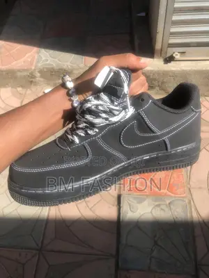 Photo - Af1 Black Suede